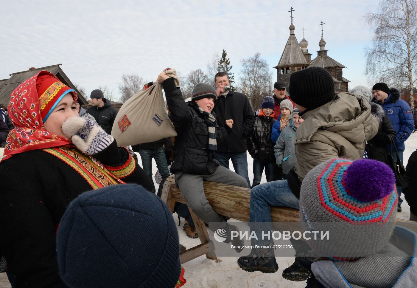 Проводы Масленицы в Суздале