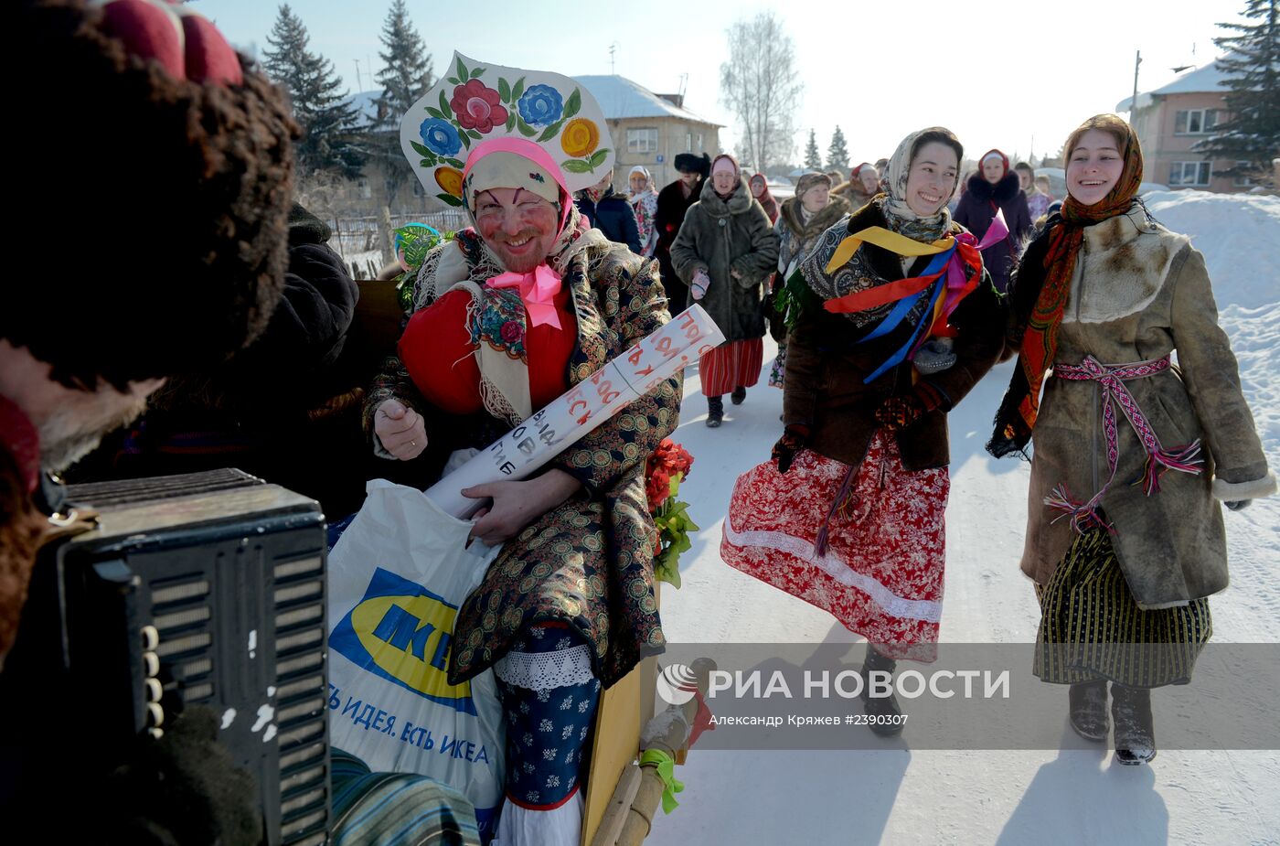 Проводы Масленицы в регионах России