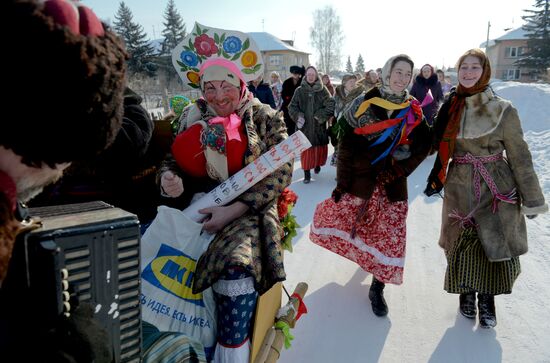 Проводы Масленицы в регионах России