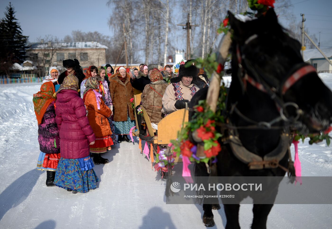 Проводы Масленицы в регионах России