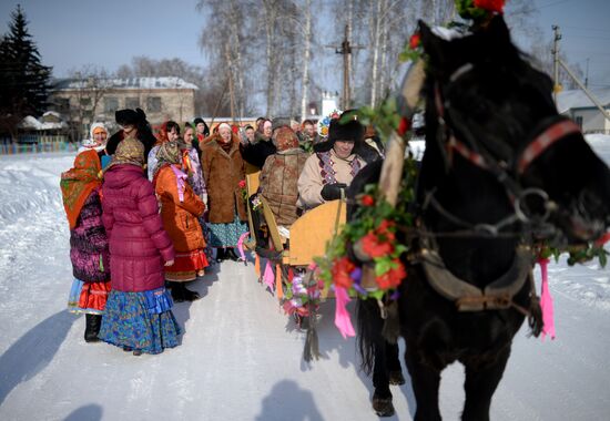 Проводы Масленицы в регионах России