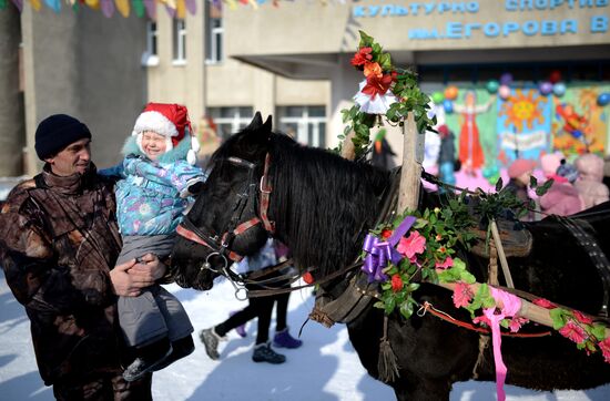 Проводы Масленицы в регионах России