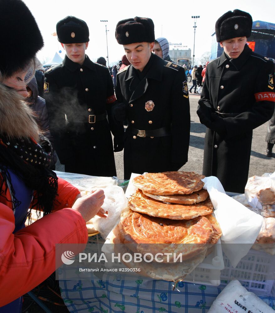 Проводы Масленицы в регионах России