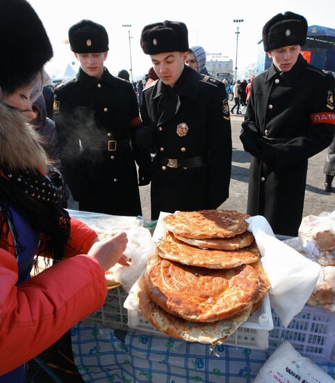 Проводы Масленицы в регионах России