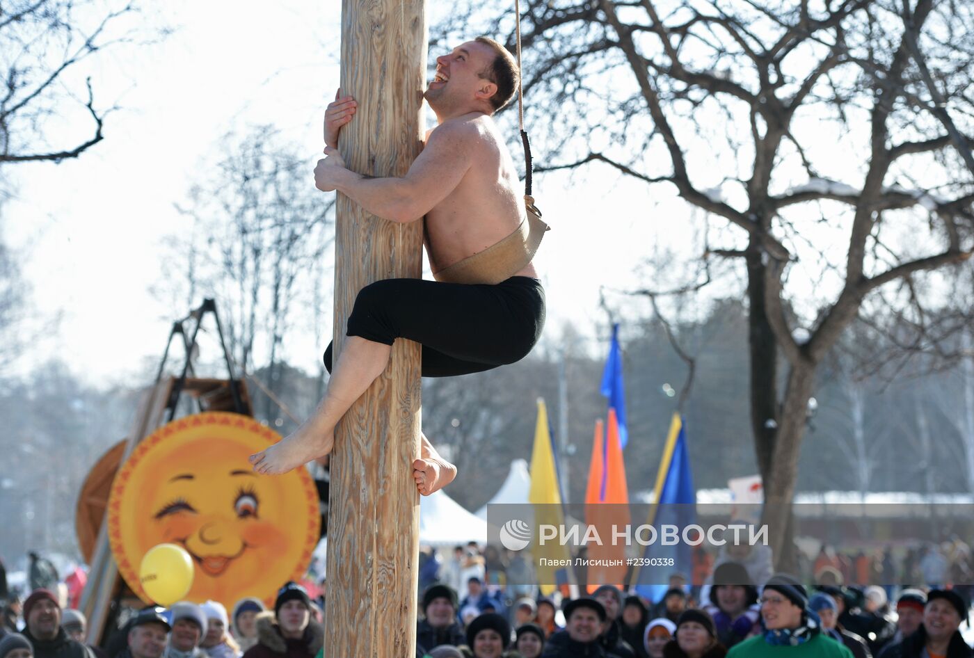 Проводы Масленицы в регионах России