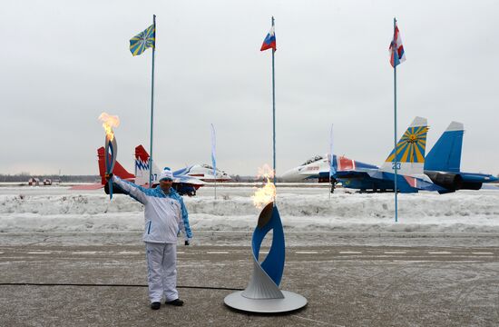 Эстафета Паралимпийского огня. Cпецпроект "Стрижи"