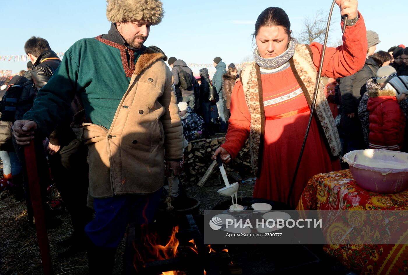 Масленичные гуляния в Москве и Московской области