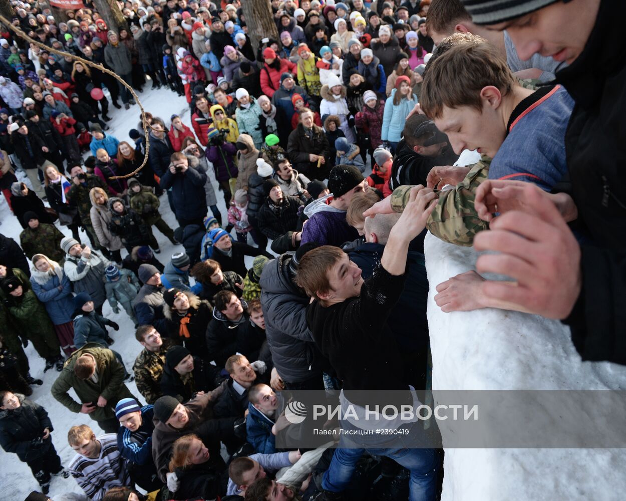 Проводы Масленицы в регионах России