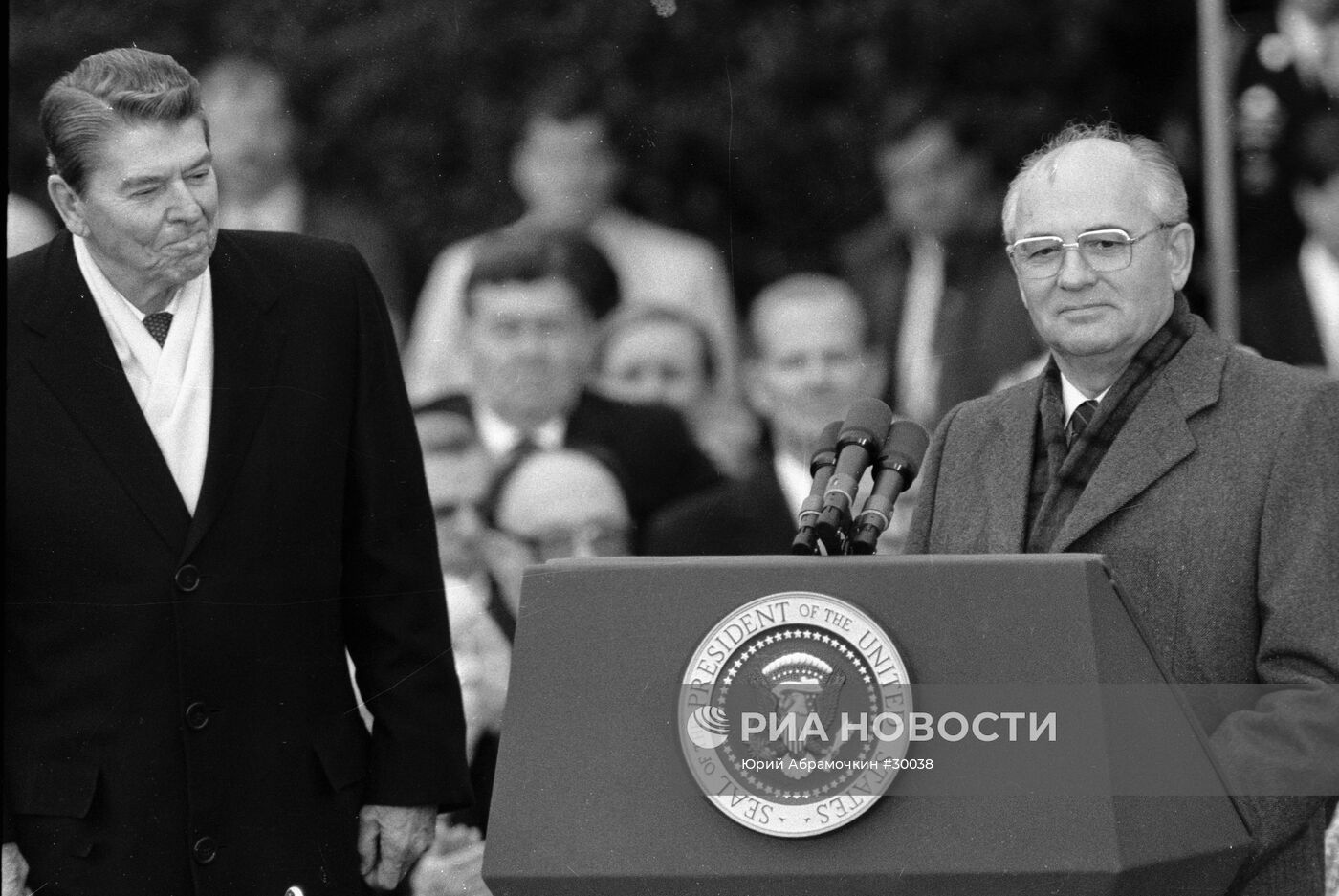 Визит Михаила Горбачева в США