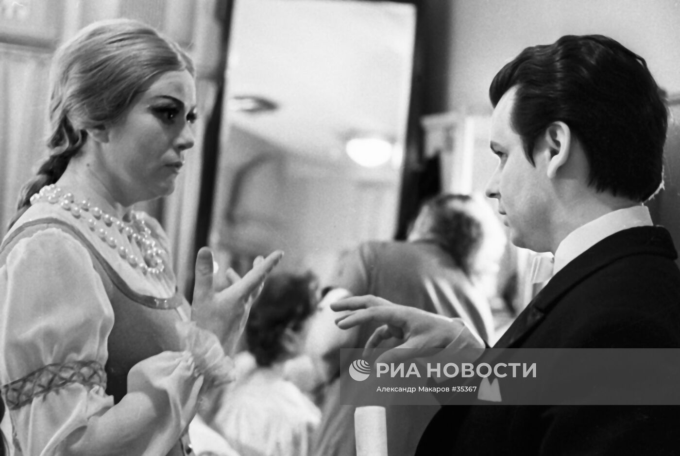 Юрий Симонов и Елена Образцова