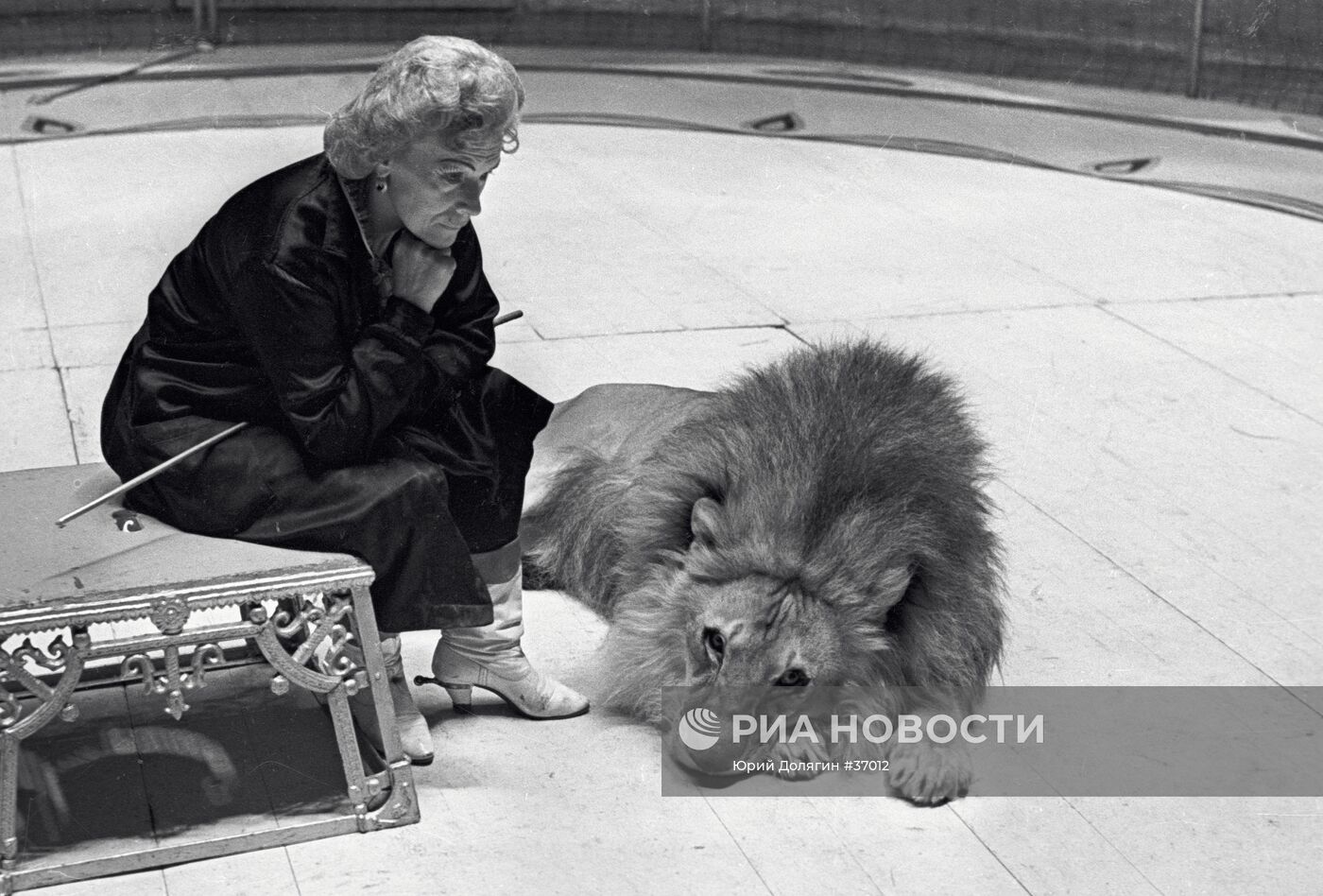 Советская артистка цирка Ирина Бугримова