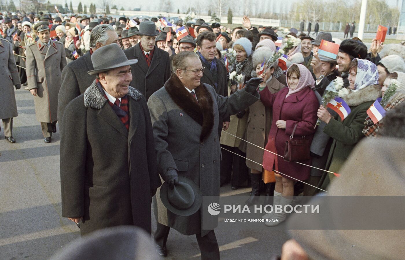 Леонид Брежнев, Иосип Броз Тито