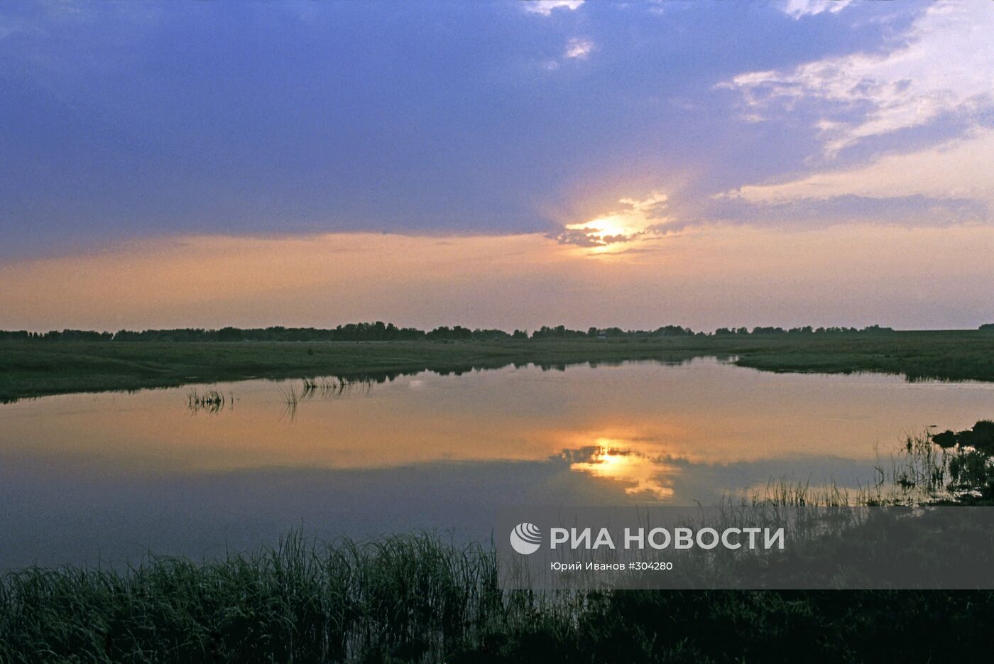 Поозёрье в Белоруссии