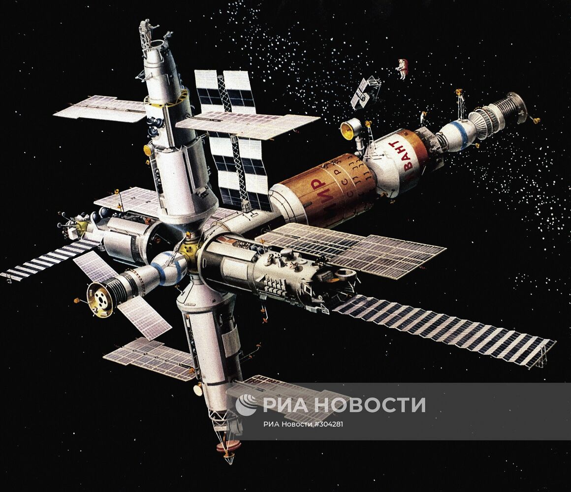 Орбитальная станция "Мир"