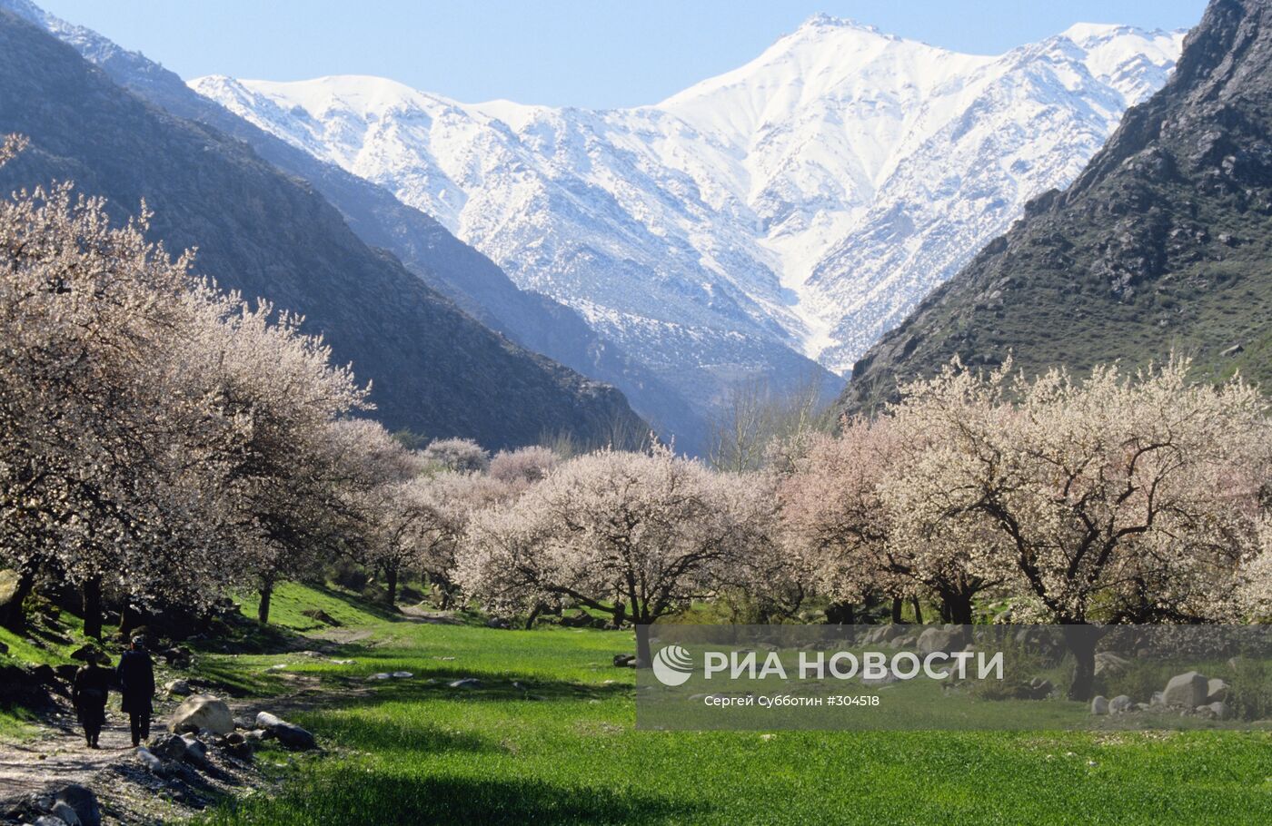 Весна в Таджикистане