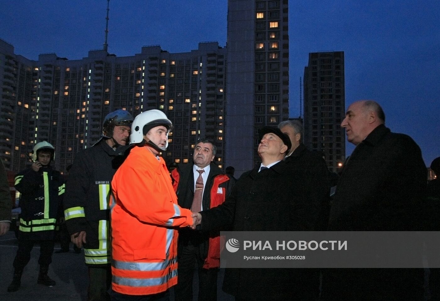 Взрыв в жилом многоэтажном панельном доме по улице Королева