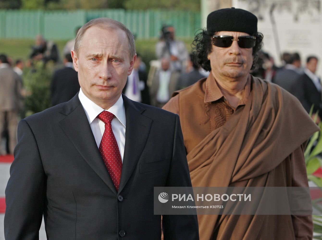 В.Путин Ливия