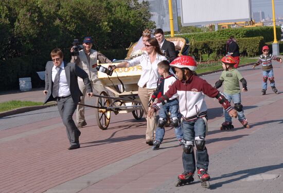 Свадебные гуляния накануне Красной горки