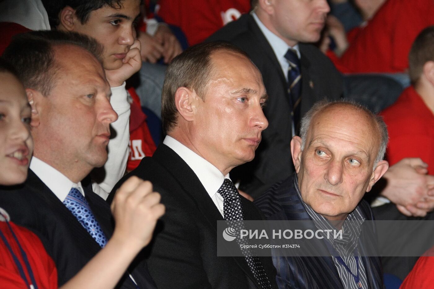 В.Путин посетил финал Суперкубка мира по дзюдо