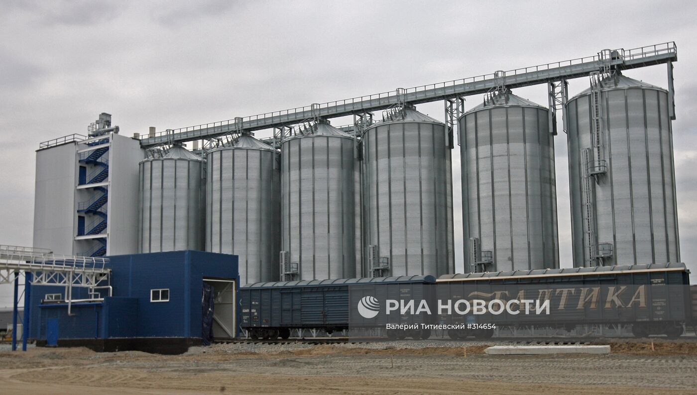 Открытие завода "Балтика" в Новосибирске