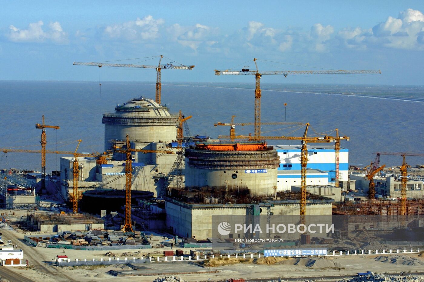 Строительство Тяньваньской АЭС