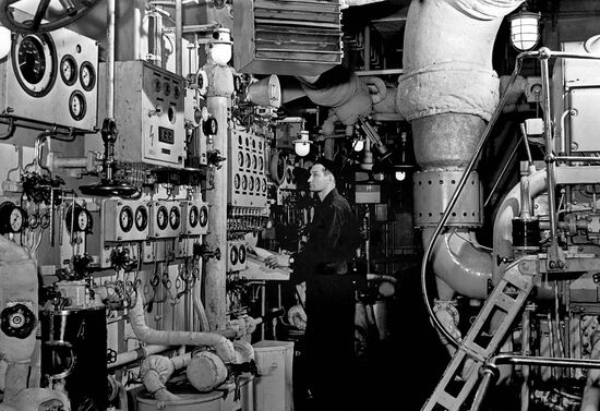 На атомоходе "Ленин"