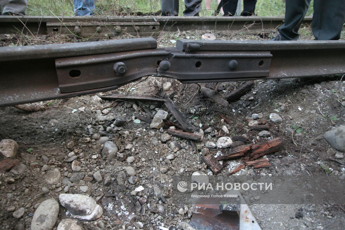 В Абхазии взорвали железную дорогу