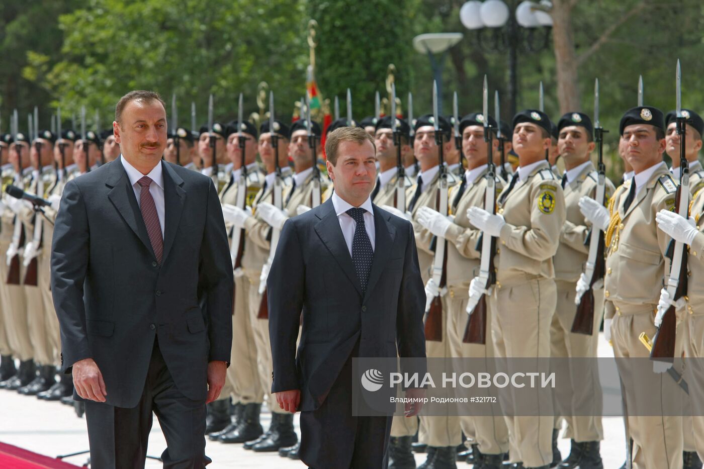 Д.Медведев Азербайджан