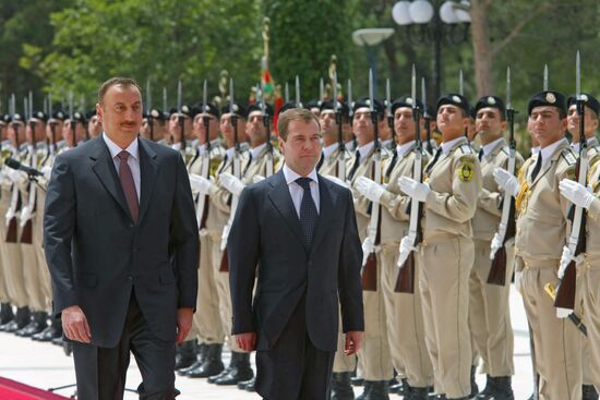 Д.Медведев Азербайджан