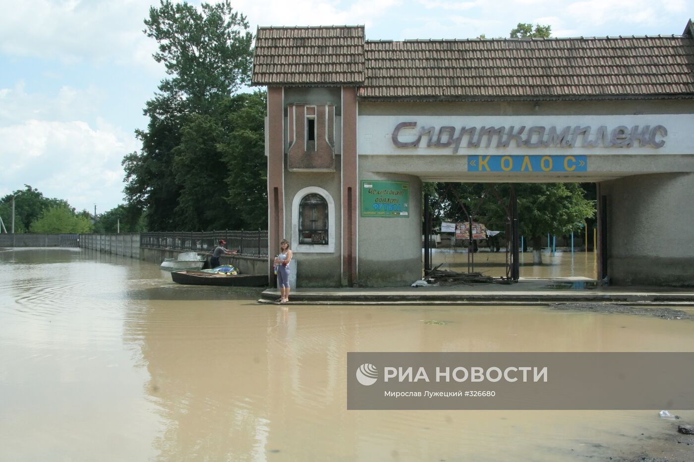Наводнение на Западной Украине