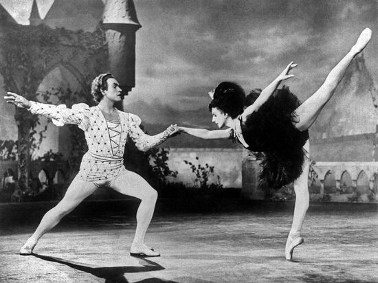 Кадр из фильма "Мастера русского балета"