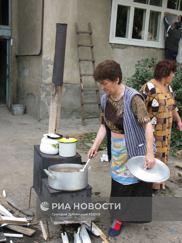 Цхинвали послевоенный