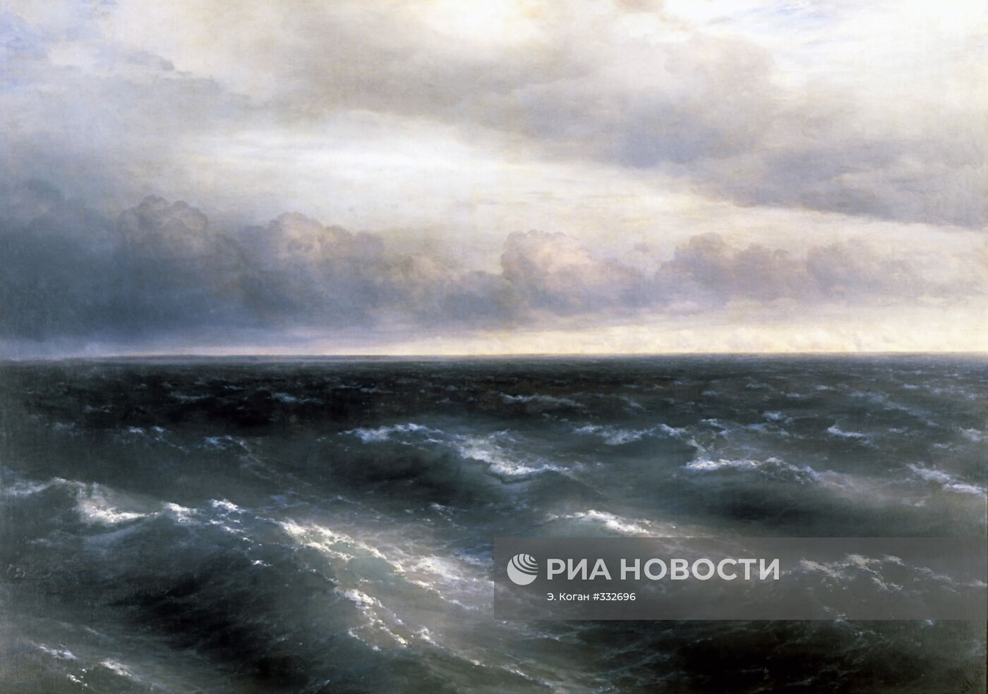 Картина И.К. Айвазовского "Чёрное море"