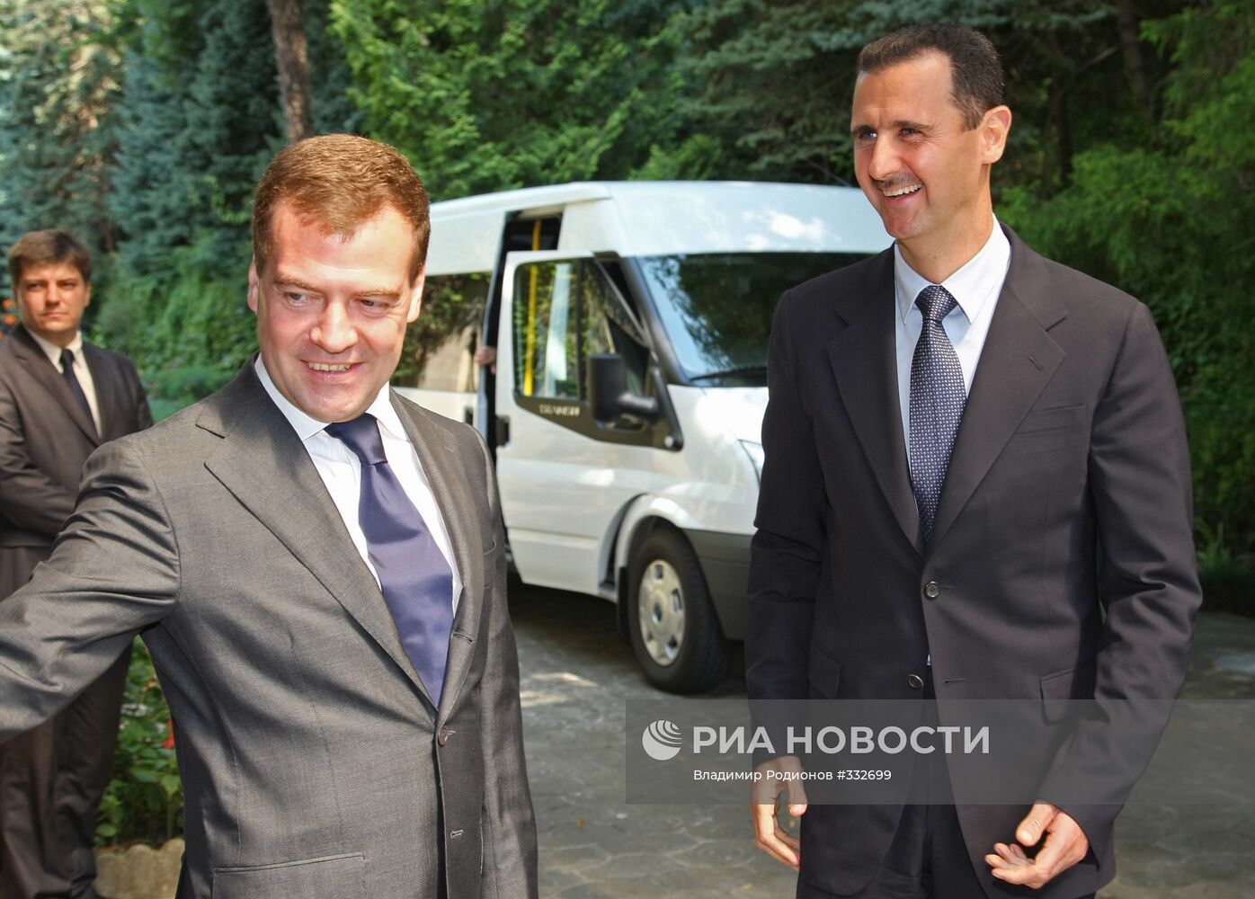 Д.Медведев Б.Асад