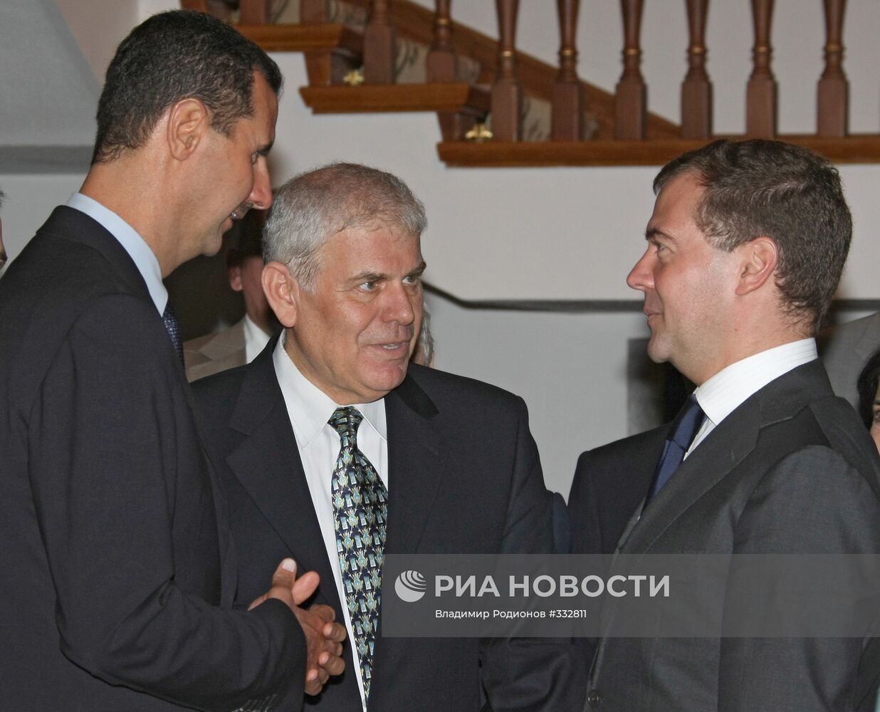 Д.Медведев Б.Асад