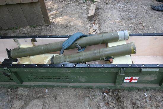 Арсенал грузинского оружия найден в Абхазии