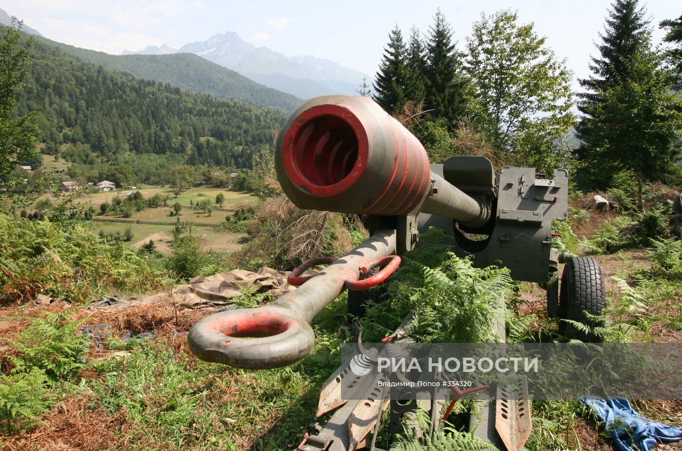 Арсенал грузинского оружия найден в Абхазии