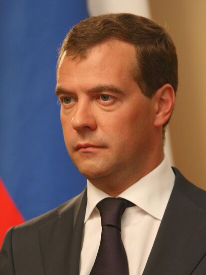 Заявление президента России Дмитрия Медведева