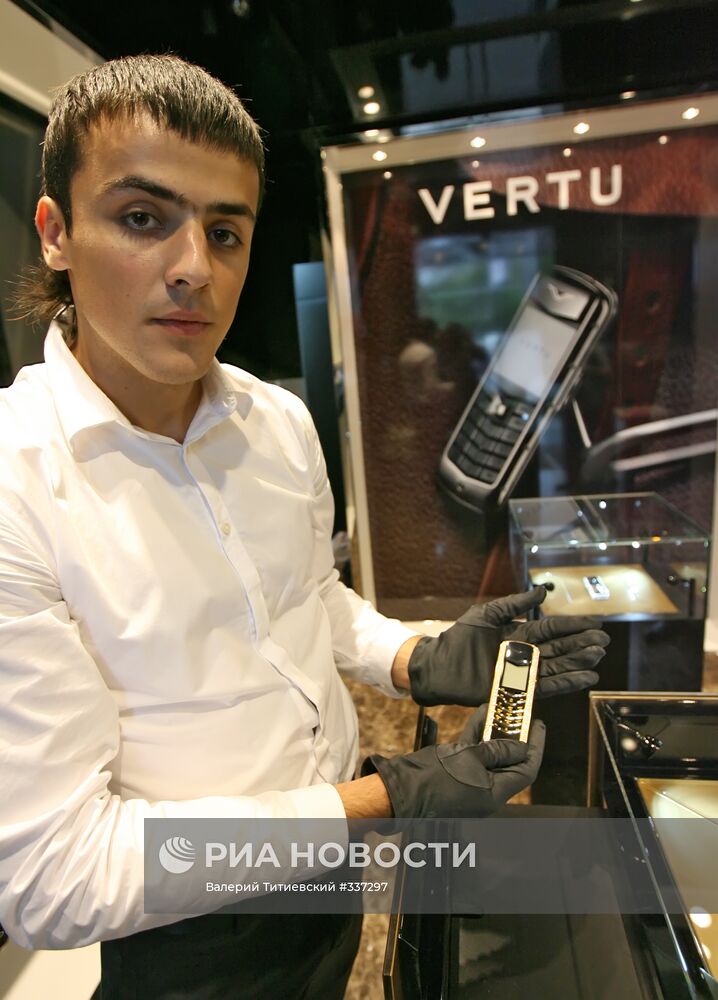 Открытие бутика "Vertu" в Новосибирске