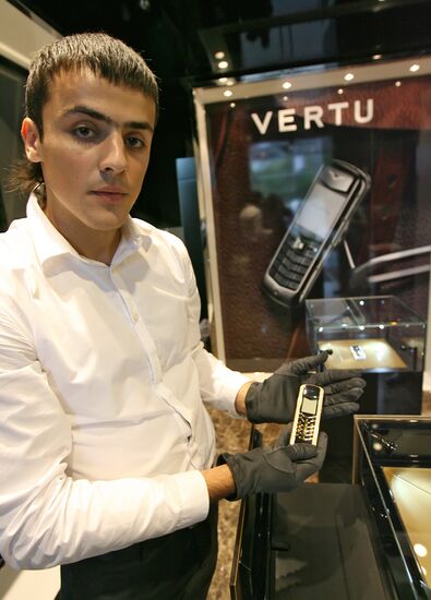 Открытие бутика "Vertu" в Новосибирске