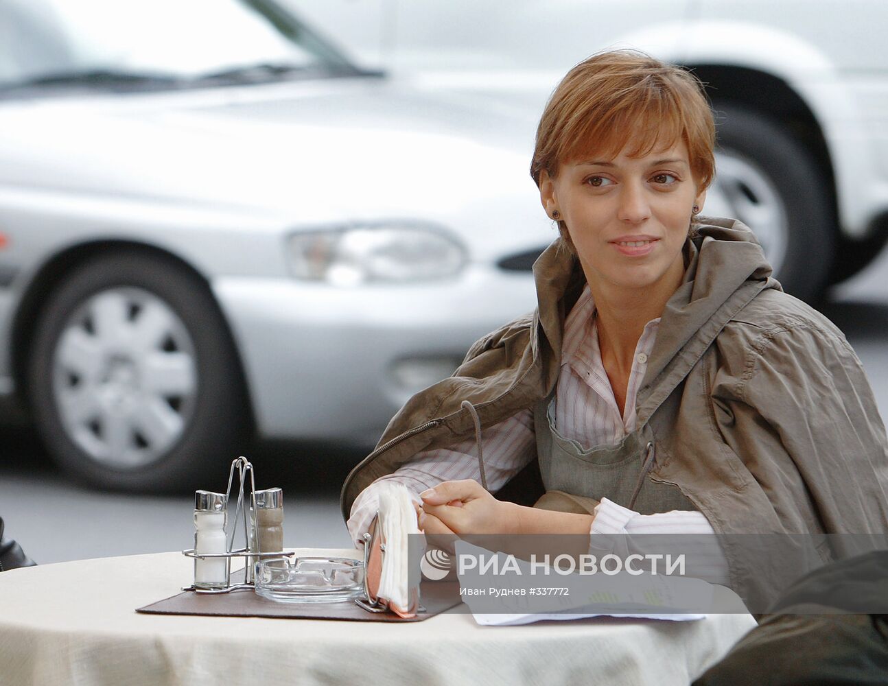Нелли Уварова на съемках нового фильма "Лав Джорнал"