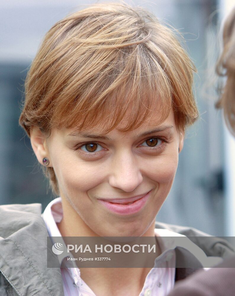 Нелли Уварова на съемках нового фильма "Лав Джорнал"