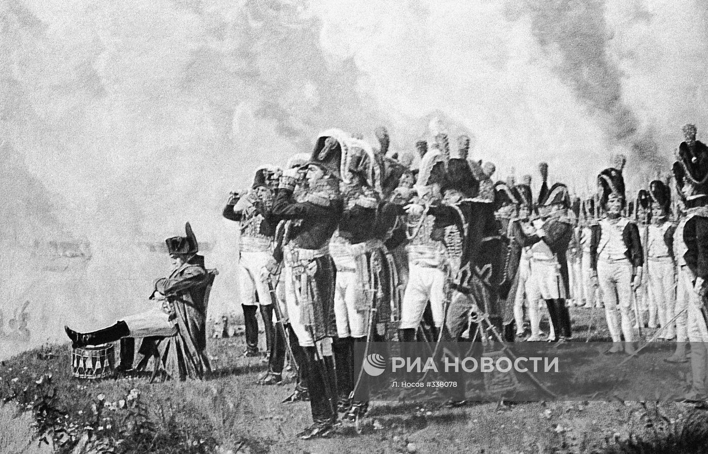 Картина В.Верещагина "Наполеон на Бородинских высотах"