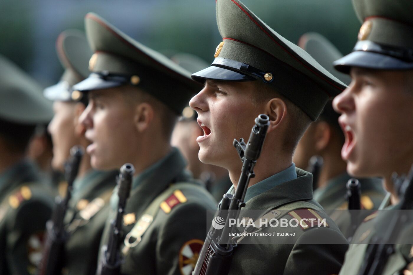 Принятие военной присяги