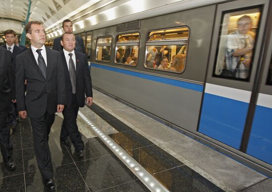 В Москве открыта станция метро "Славянский бульвар"