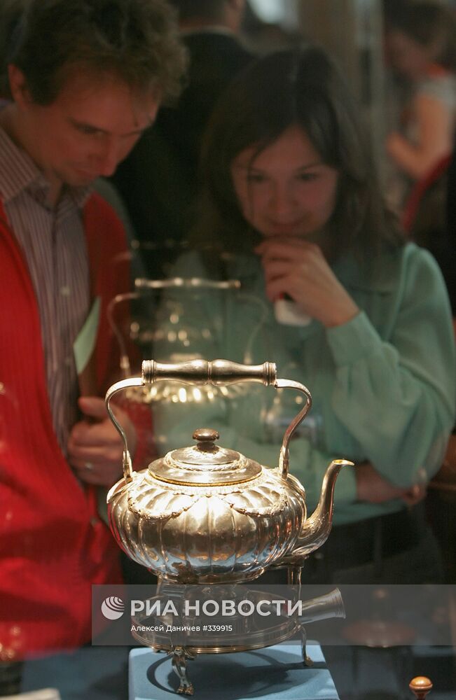 Открытие выставки "Чай в Европе. От экзотики до традиции"