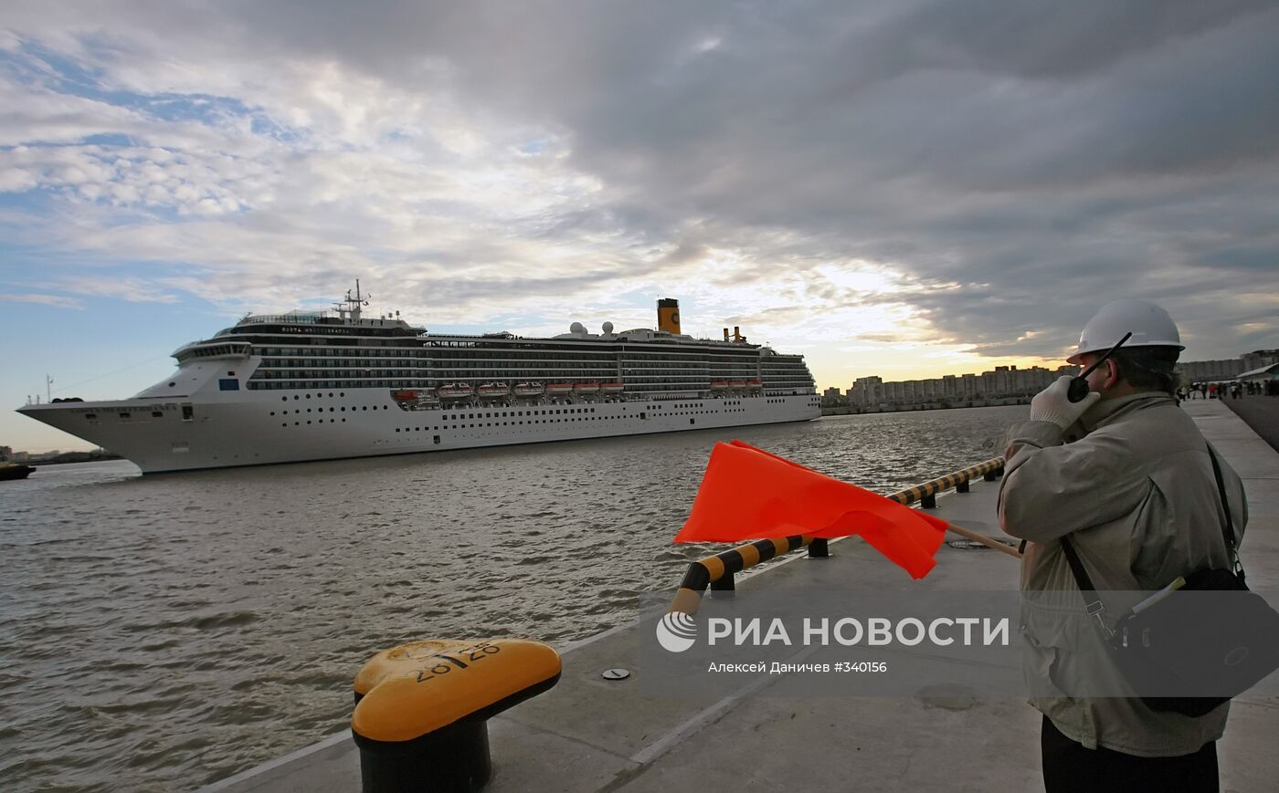 Новый морской пассажирский порт Санкт-Петербурга
