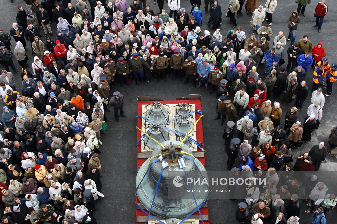 Колокола Свято-Данилова монастыря возвращены Москву