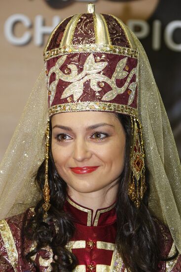 Чемпионка мира по шахматам среди женщин Александра Костенюк
