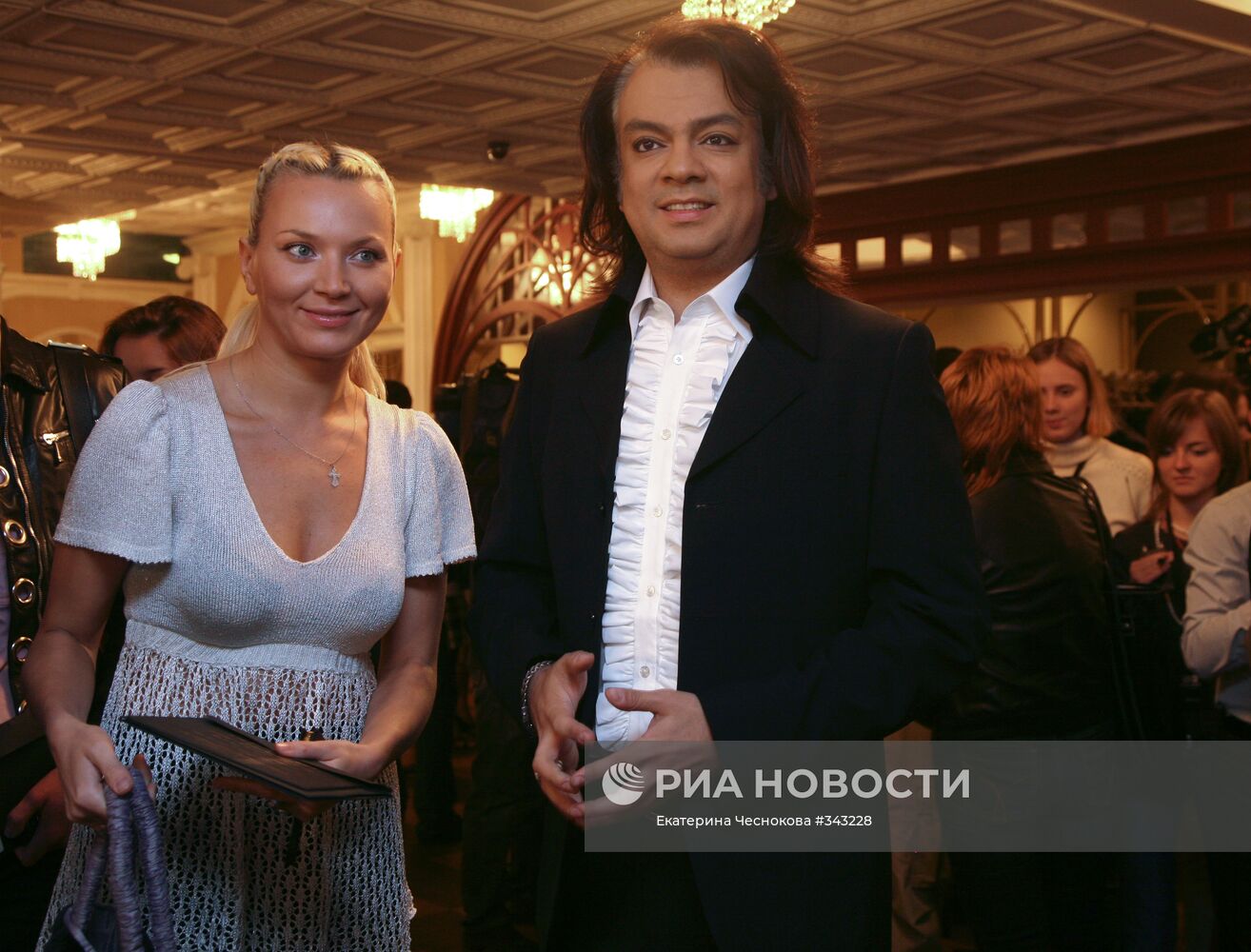 Филипп Киркоров на церемонии вручения премии журнала «GQ»